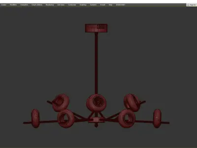 MONACO Low-poly 3D model