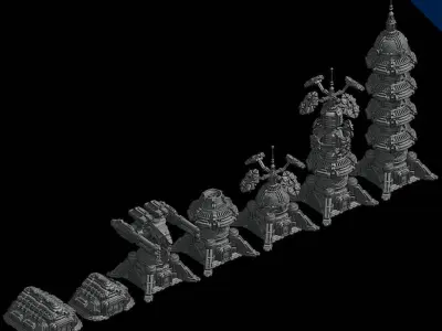 Base Complex Modular 3D print model