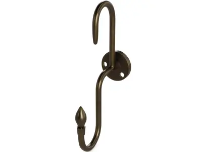 Home decorations Wall Hooks Low-poly 3D model