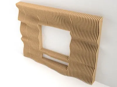 Parametric TV 3D model 01 3D model