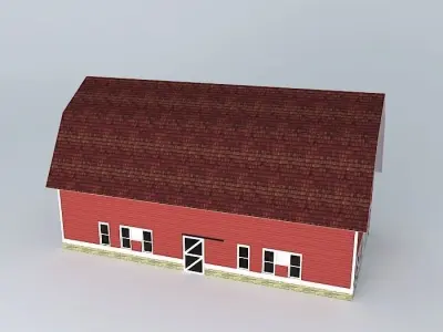 Dairy Barn Free 3D model