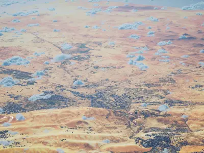 Damascus Syria City Landscape 3D Model 3D model