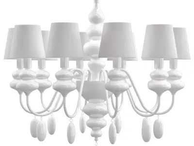 Masiero Eva Chandelier 10 3D model