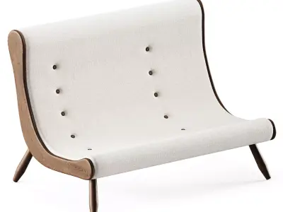 Sofa Eve by Hookl und Stool 3D model