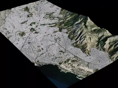 Athens - Greece 3D model