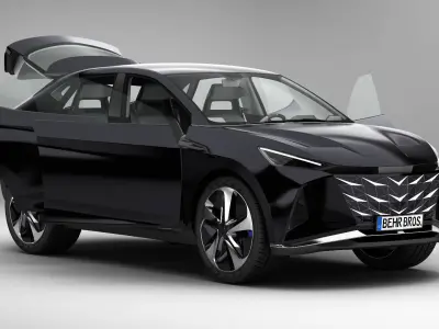  Generic Future EV SUV 