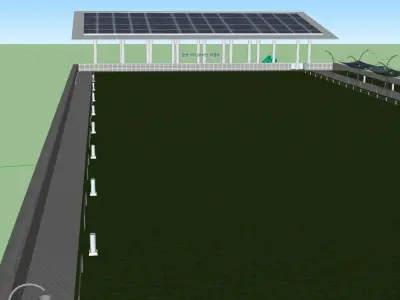 Hanul Madang of the Asia Culture Center Free 3D model