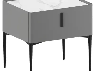 Bedside Desk Cabinet 3D model