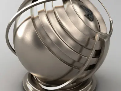 VRAY SHADER---METAL---Europium Texture