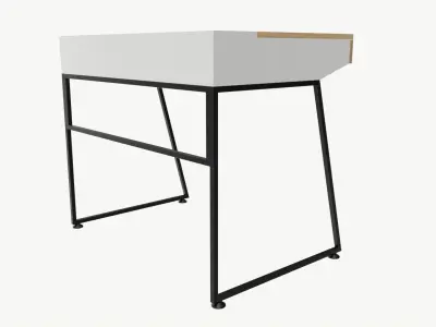 Desk Study 3D model purchase