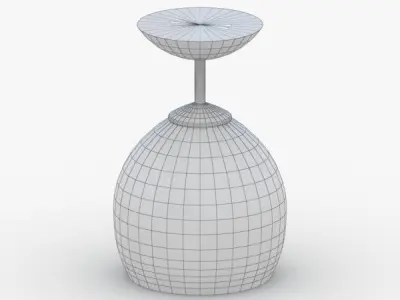 1516 - Ceiling Light Low-poly 3D model