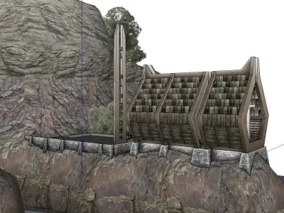Architecture-Religion-God-Culture-Temple -0223 3D model