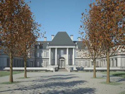 Old Chateau II 3D model