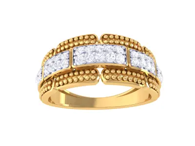  Women Ring MTL 3dm STL OBJ FBX Details 3D print model 78
