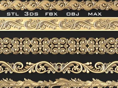 Decorative Collection 3D Model Pack