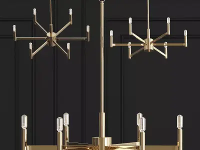 Erzo Chandelier 3D model