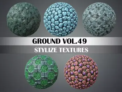 Ground Vol 49 - Game PBR Textures Texture