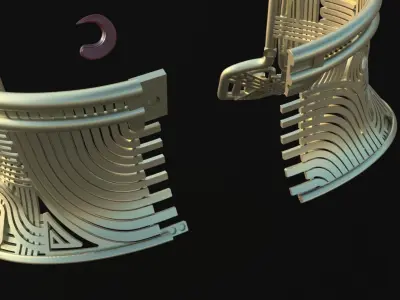 JUPITER ASCENDING BALEM COLLAR 3D print model