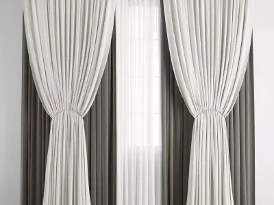 curtain 484 3D model