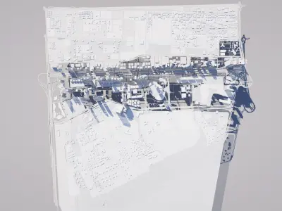 Dubai International Financial Centre 3D model