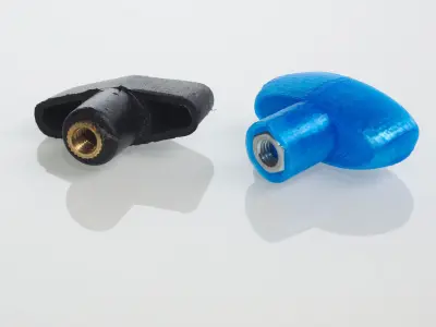 Butterfly nut for M5 Free 3D print model