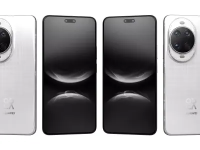 Huawei nova 14 Ultra Floating Light White High Poly 3D model