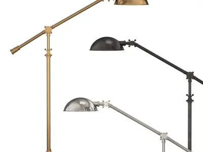 ROWAN PHARMACY TASK FLOOR LAMP 3D model