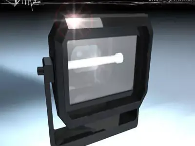 stage light Floodlights 3D model