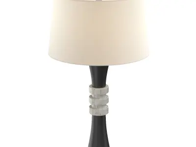 Banded Table Lamp R30086 3D model