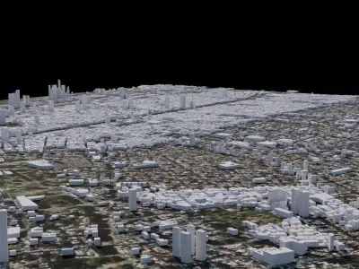 Buenos Aires - Argentina 3D model