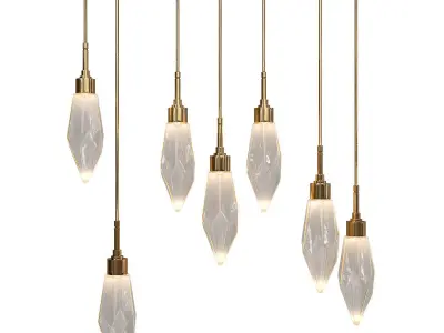 ROCK chandelier 3D model