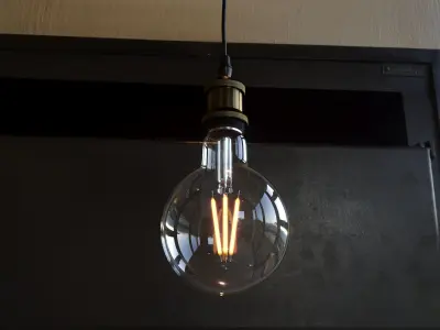 Light Bulb pendant 3D model