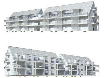 German house 4 3D model