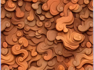  Stylized Ornaments Seamless Texture Texture