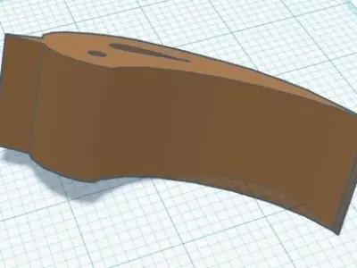 bird door stop 3D print model