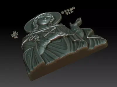 Saint Theodosia of Tyre 3D print model