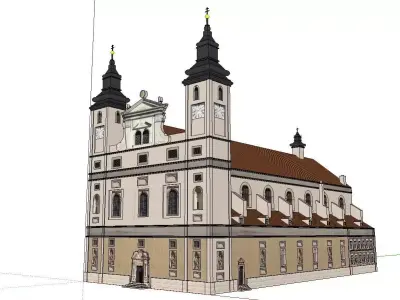 Architecture-Religion-God-Culture-Temple-015 church 3D model
