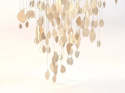 Up In The Clouds Chandelier 3D model