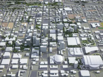 Phoenix - Metropolitan Area 3D Model Pack