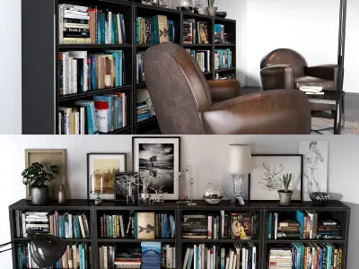 Neology Livingroom set 02 3D model