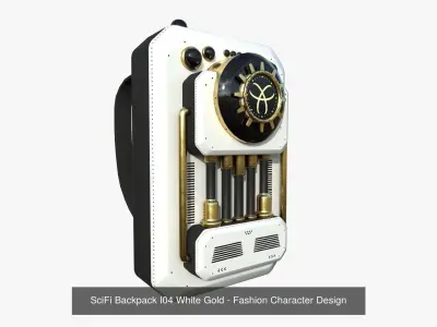 10 SciFi Backpack I Collection - Fashion Character Design