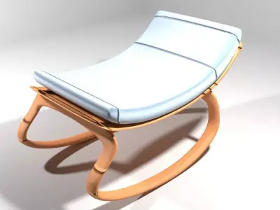 Rocking Baby Chair 3D model