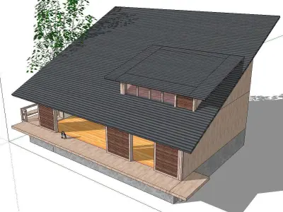 Creative Design-Holiday Cabin-077 3D model