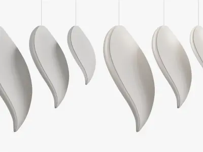 Pendant Light Lunaria Bolia 3D model