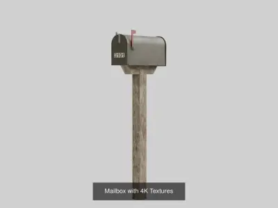 American Mailboxes 3D Model Pack