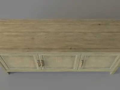 Home Entertainment Surfrider Small Media Console 3D model