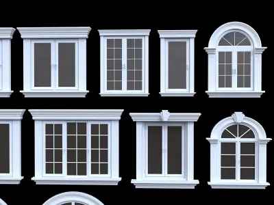 Classic Window 3d models 3D model
