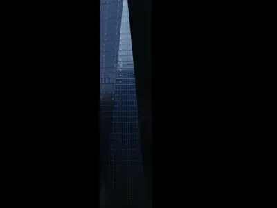 1 World Trade Center  - NYC Low-poly 3D model
