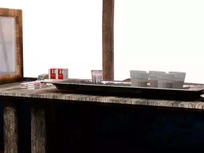 Tea Shop 3D model