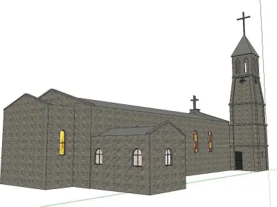 Architecture-Religion-God-Culture-Temple -0231 3D model